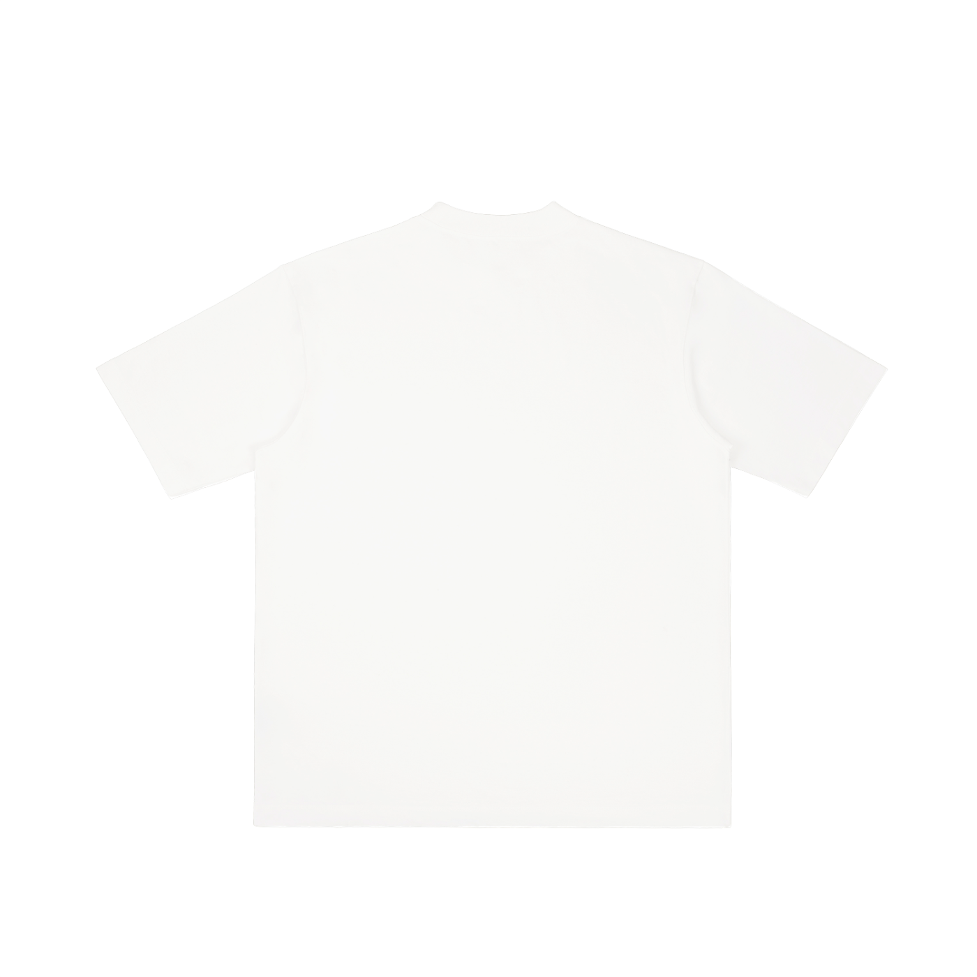 'It is SO obvious' tee in faded white