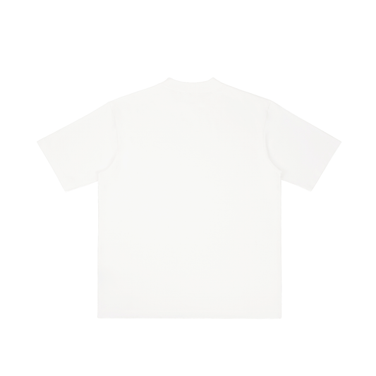 'Donna Sauce' tee in faded white